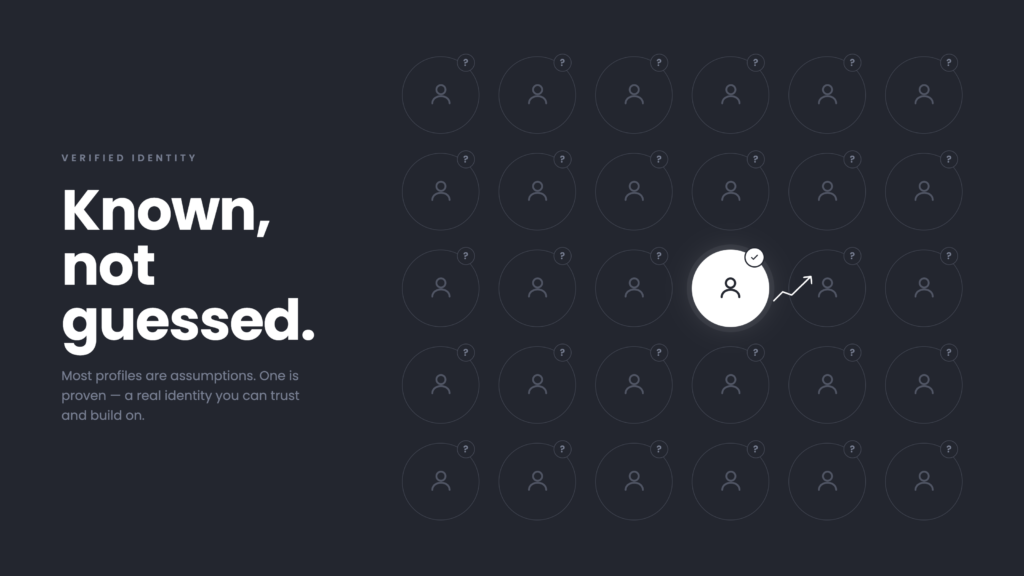 Known, not guessed: why a verified evaluator reputation is worth owning